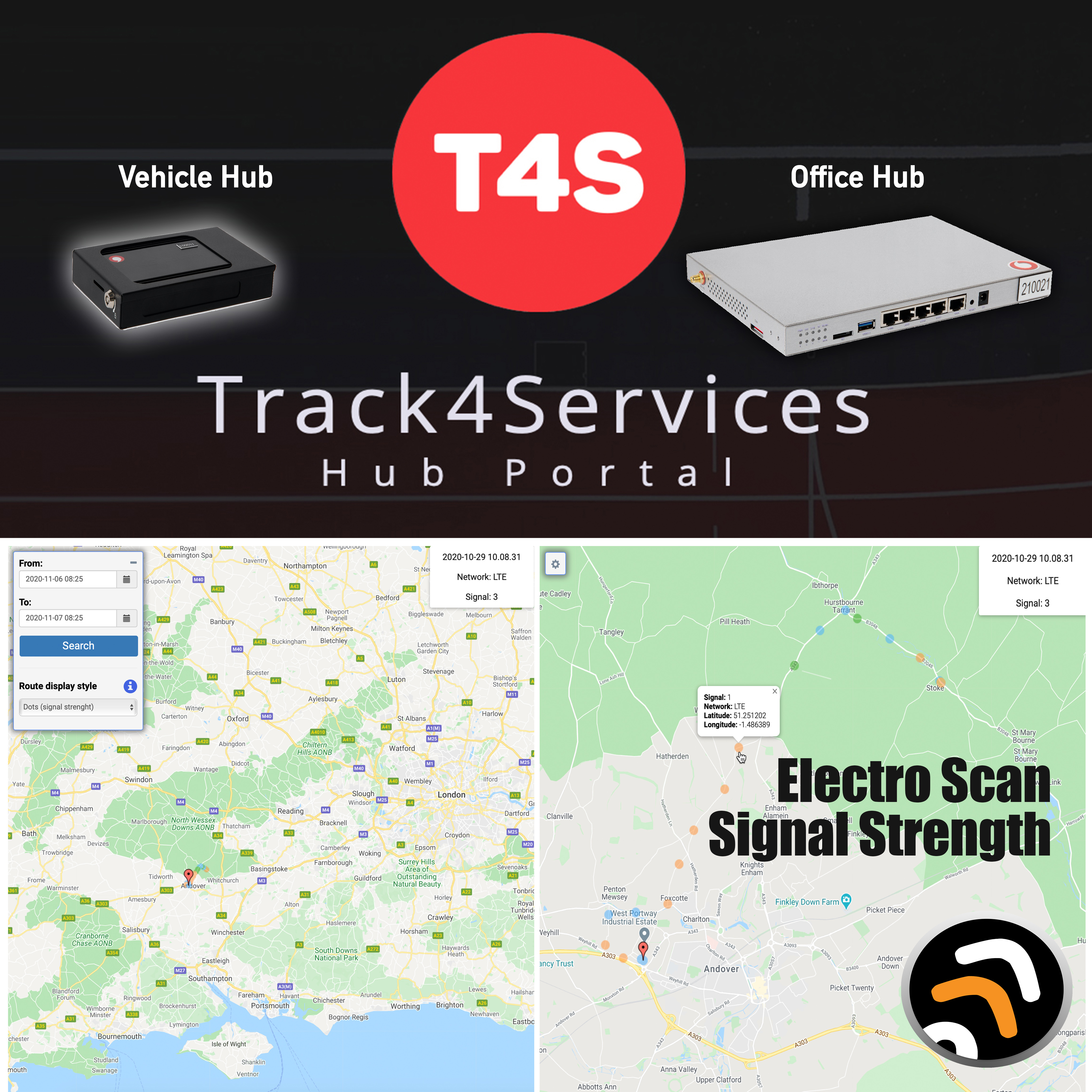Track4Services hub portal